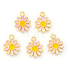 Alloy Enamel Charms ENAM-S121-049A-2