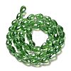 Electroplate Glass Beads Strands LS-EGLA-D015-12x8mm-19-2