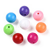 Opaque Acrylic Beads MACR-N017-05B-1