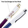 10Pcs 10 Colors Creative Empty Tube Ballpoint Pens AJEW-GF0014-31A-5