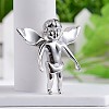 Angel 304 Stainless Steel Pendants STAS-M206-32P-1