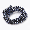 Electroplate Glass Beads Strands LS-GLAA-K027-FP-A01-2