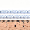 Baking Painted Pearlized Glass Pearl Bead Strands HY-N002-4mm-C04-5