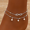 Double Layer Anklets VL2351-1