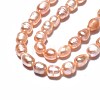 Natural Cultured Freshwater Pearl Beads Strands PEAR-N012-06B-4