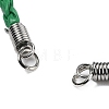 Braided PU Leather Cord Bracelet Making AJEW-JB00032-3