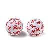 Printed Opaque Acrylic Beads AC-CBA6329-02A-01-1