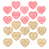 Valentine's Day PP Plastic Cookie Cutters DIY-HY0003-56D-1