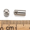 304 Stainless Steel Cord Ends X-STAS-E033-1-3