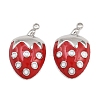 304 Stainless Steel Enamel Pendants STAS-Z166-23A-P-1