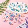 75Pcs 6 Styles Transparent Frosted Resin Beads RESI-TA0002-42-6