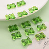 Transparent Acrylic Pendants LS-TACR-T024-02BA-925-6