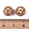 Vintage Handmade Porcelain Beads PORC-Q006-07I-3