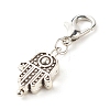 Tibetan Style Alloy Pendant Decorate HJEW-JM00589-2