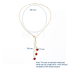 Stud Earrings & Pendant Necklaces Sets SJEW-JS01075-05-6