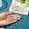 300Pcs 15 Styles Flat Round Sew on Rhinestone Montee Beads STAS-TA0006-18-7
