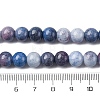 Ombre Effect Dyed Glass Beads Strands GLAA-T031-01O-04-5