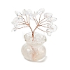Natural Quartz Crystal Chips Tree of Life Decorations DJEW-Z007-02R-2