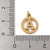 304 Stainless Steel Charms
with Jump Ring LS-STAS-R001-02G-A-3
