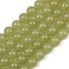 Natural Dyed White Jade Beads Strands GG-CBAEB22-B01-10mm-05-2