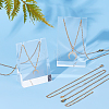 12Pcs 2mm 304 Stainless Steel Necklaces NJEW-BBC0001-02-5