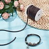 4-Ply Round Imitation Leather Braided Cord LC-WH0003-10D-4
