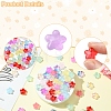 30Pcs Baking Paint Glass Beads GLAA-FS0001-99I-3