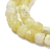 Natural Yellow Opal Beads Strands G-H042-A03-02-4