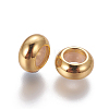 202 Stainless Steel Beads X-STAS-G190-04G-2