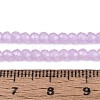 Imitation Jade Glass Beads Strands GLAA-T028-3mm-11D-4