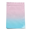 Gradient Color Gradient Color Plastic Packaging Zip Lock Bags OPP-K001-03B-1