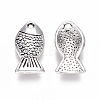 Tibetan Style Alloy Charms TIBEP-S319-091AS-RS-1