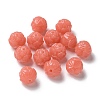 Opaque Acrylic Beads OACR-H045-01B-1