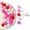 DIY Round Silicone & Acrylic & Berry Beads Making Findings Kits DIY-FS0006-26D-4