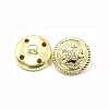 4-Hole Brass Buttons BUTT-WH0017-23D-03-1