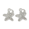 Alloy Crystal Rhinestone Pendants FIND-G108-04I-P-1
