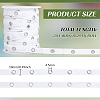 20 Yardcs Cotton Ribbon with Stainless Steel Eyelets OCOR-BC0009-65A-02-2