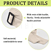 2Pcs 2 Colors Tie a Knot Polyester Waist Belt with Plastic Buckle AJEW-GF0014-54-6