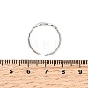 5Pcs 304 Stainless Steel Open Cuff Rings for Women RJEW-K313-12P-5