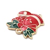Christmas Theme Alloy Enamel Pendants X1-ENAM-D060-04C-2