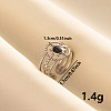 Stylish 304 Stainless Steel Enamel Cuff Ring SL3742-1-1