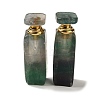 Natural Fluorite Dropper Perfume Bottle DJEW-H010-01G-03-1