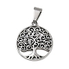 Tarnish Resistant 316 Surgical Stainless Steel Pendants STAS-L186-053P-2