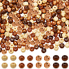 Gorgecraft 400Pcs 4 Colors Natural Unfinished Wood Beads WOOD-GF0001-90-1