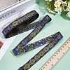 Ethnic Style Embroidery Polyester Ribbons OCOR-WH0109-042A-02-4