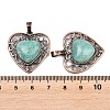 Natural Amazonite Pendants G-A315-04E-R-3