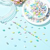 500Pcs Baking Paint Opaque Glass Beads GLAA-CJ0003-01-5