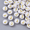 Plating Acrylic Beads X-PACR-R242-01J-1