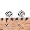 925 Sterling Silver Bead Caps STER-A041-02AS-2