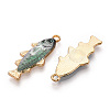 Alloy Enamel Pendants FIND-C037-16G-06-1-1